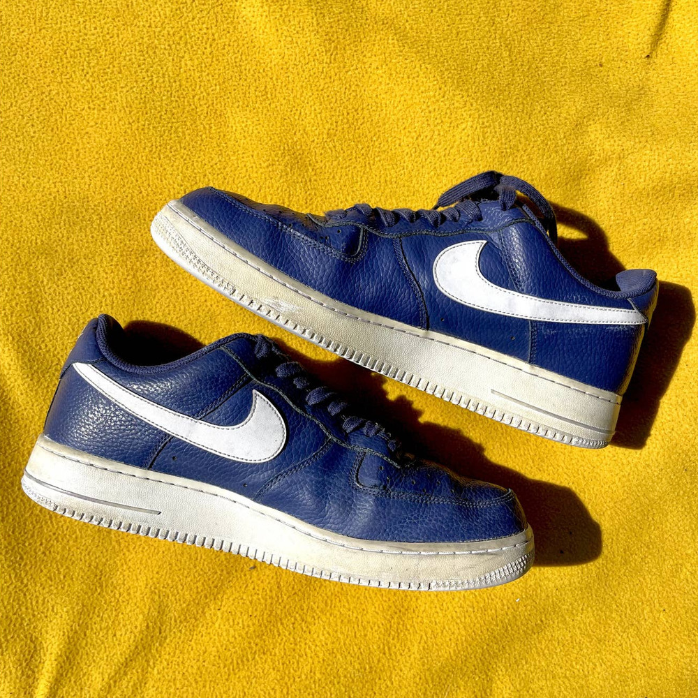 Nike Air Force 1 Low Blue Recall White